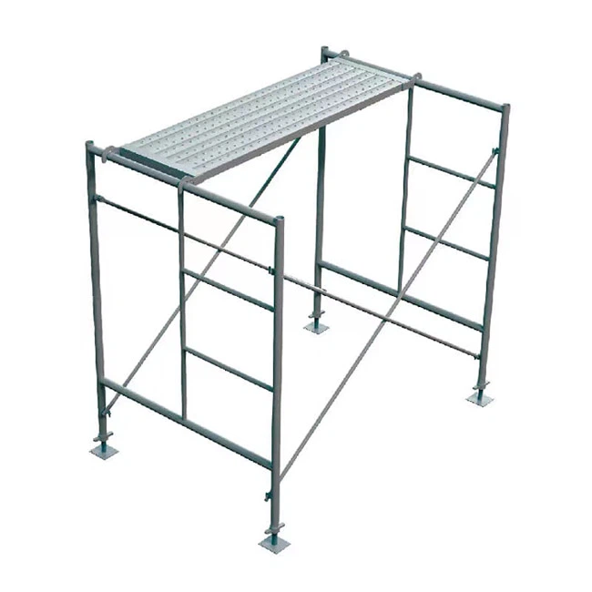 Andamios de estructura metálica