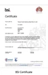 BSI Certificate